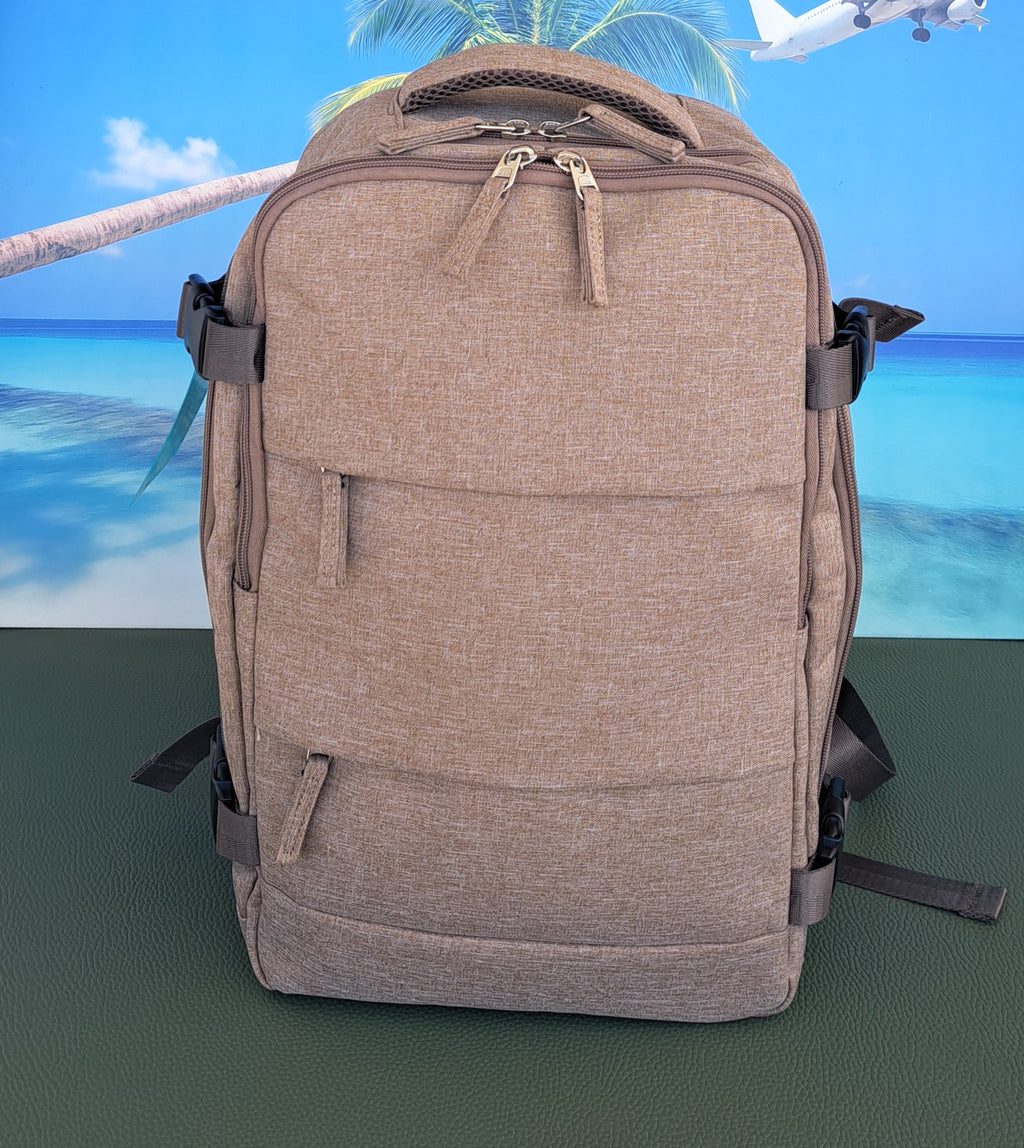 Zaino Ryanair misure cm 40x30x20 in Juta Sabbia del Deserto