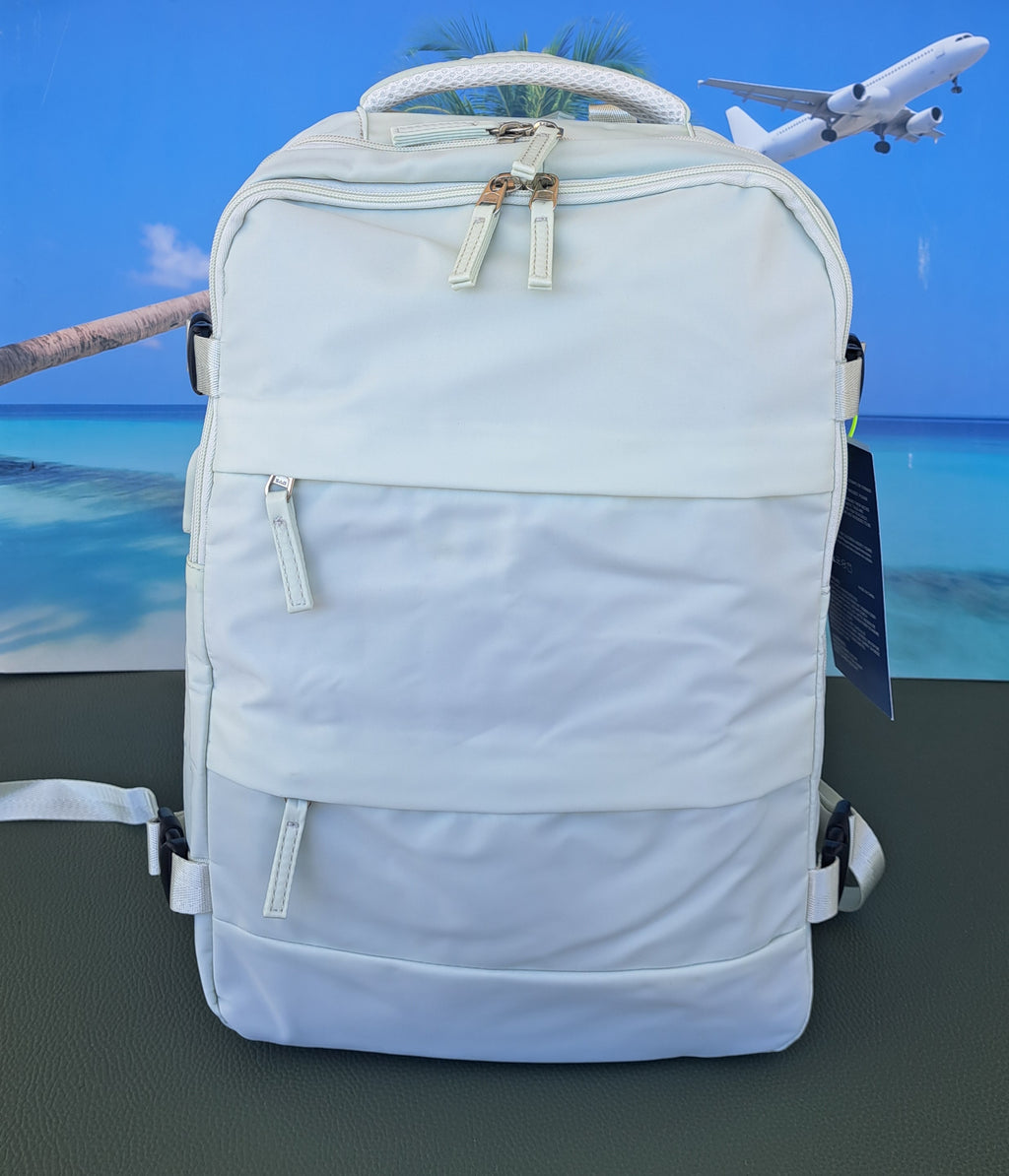 Zaino da Viaggio Bagaglio a Mano Ryanair COLORE MELA VERDE cm 40 x 30 x 20 No Supplementi! No Extra Fees!