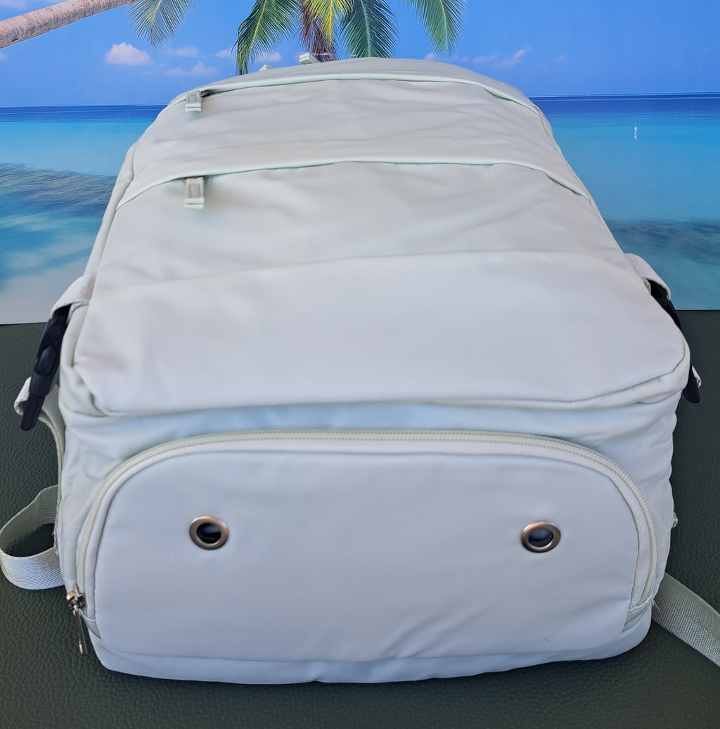Zaino da Viaggio Bagaglio a Mano Ryanair COLORE MELA VERDE cm 40 x 30 x 20 No Supplementi! No Extra Fees!