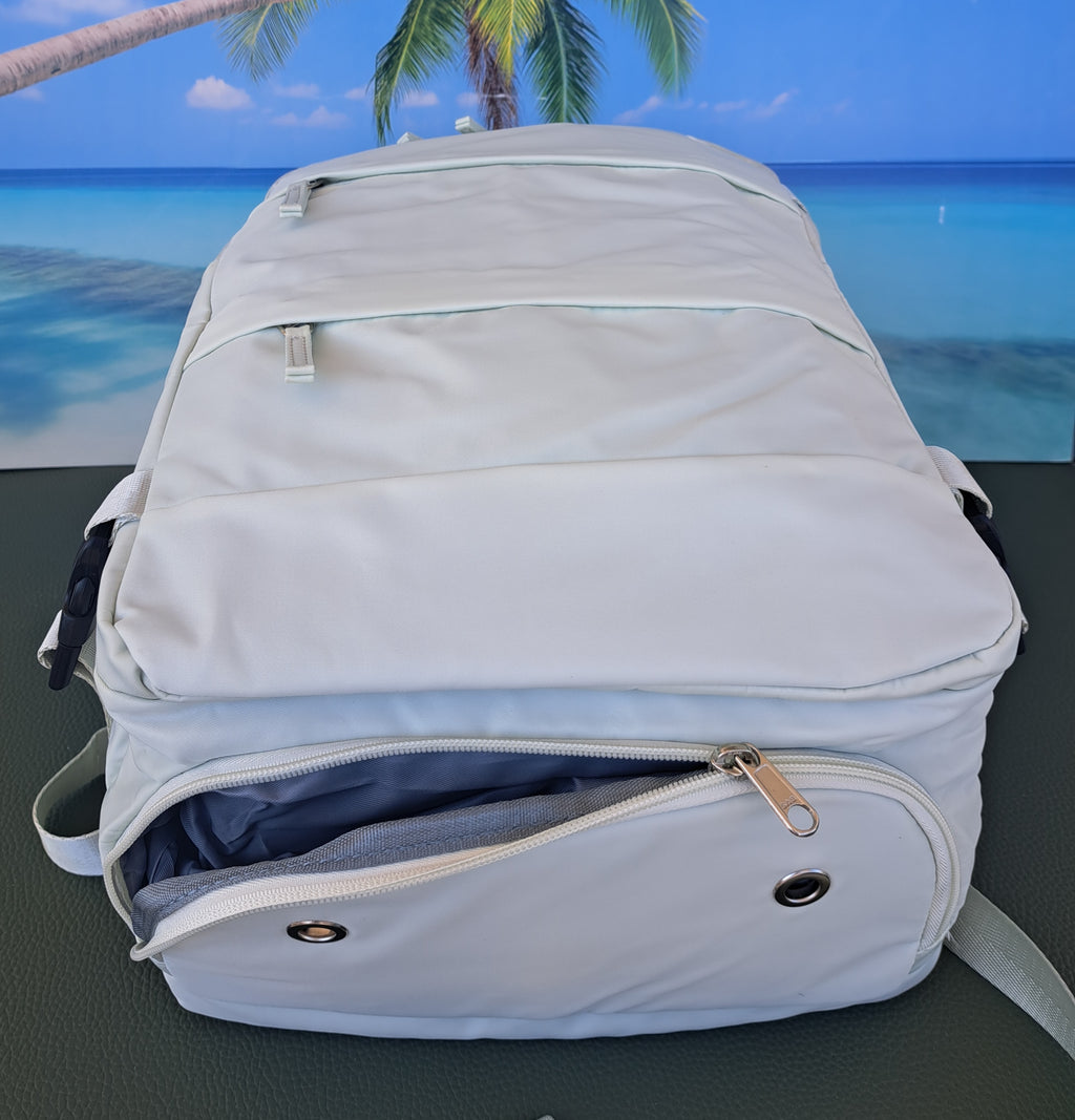 Zaino da Viaggio Bagaglio a Mano Ryanair COLORE MELA VERDE cm 40 x 30 x 20 No Supplementi! No Extra Fees!