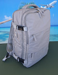 Zaino da Viaggio Bagaglio a Mano Ryanair COLORE GRIGIO cm 40 x 30 x 20 No Supplementi! No Extra Fees!