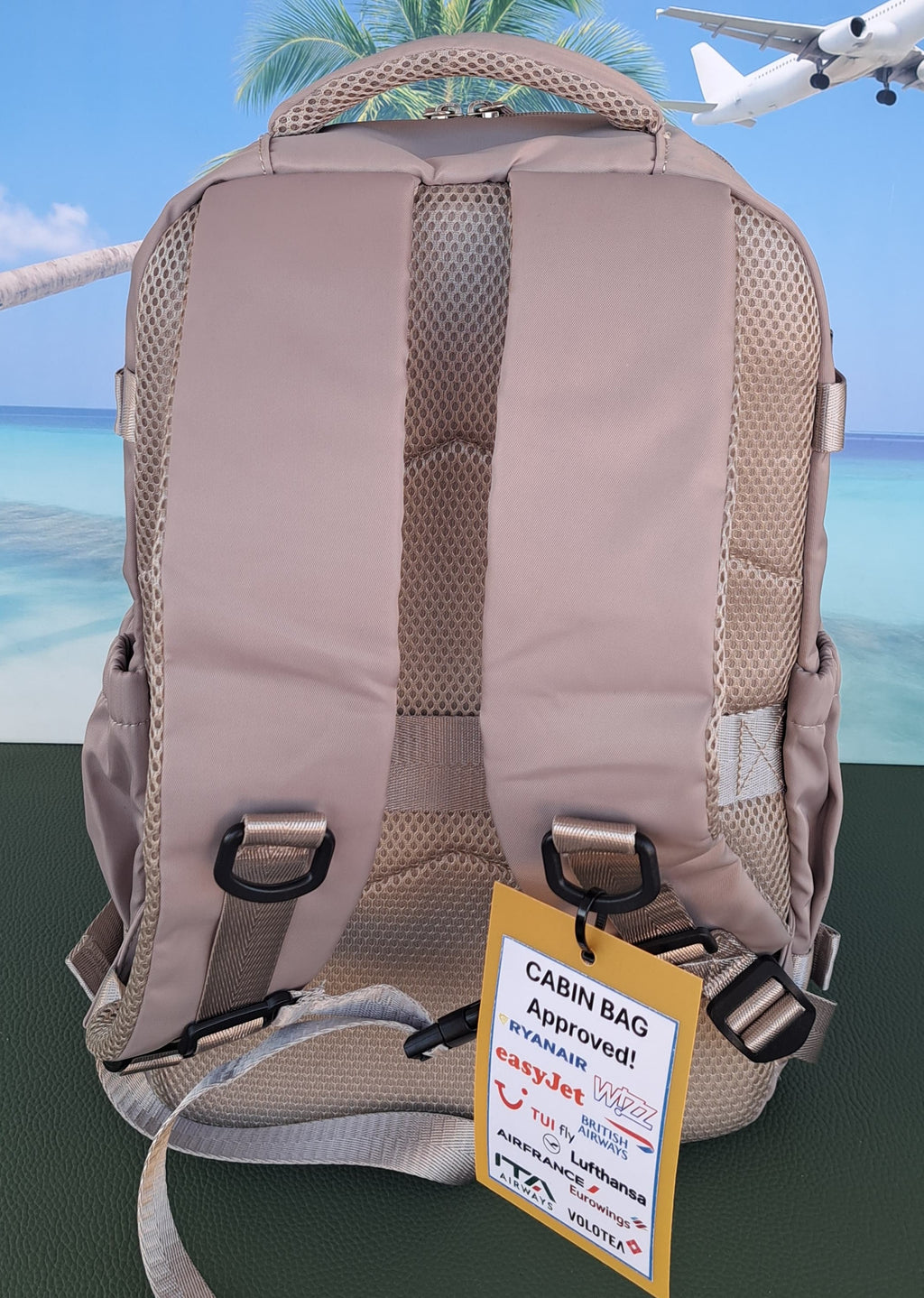 Zaino da Viaggio Bagaglio a Mano Ryanair 40 x 30 x 20 No Supplementi! No Extra Fees!