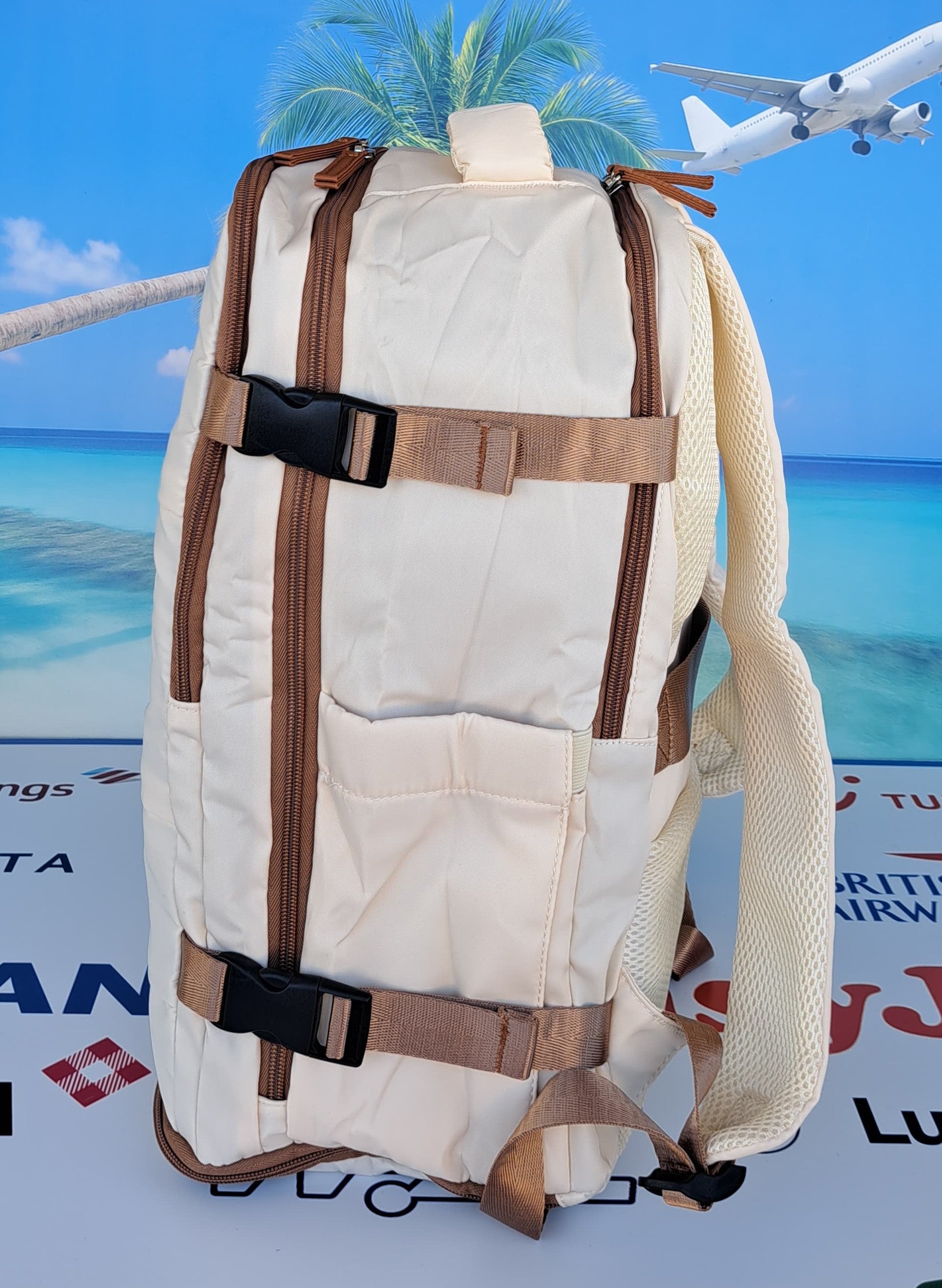 Zaino da Viaggio Bagaglio a Mano Ryanair 40 x 30 x 20 No Supplementi! No Extra Fees!