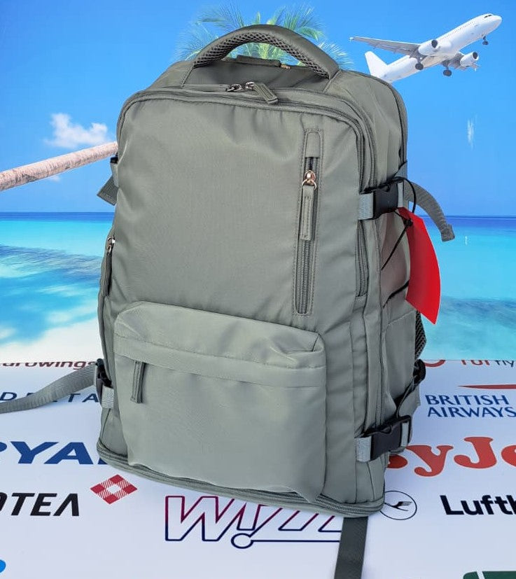 Zaino Ryanair Bagaglio a Mano gratuito 40x30x20 Verde