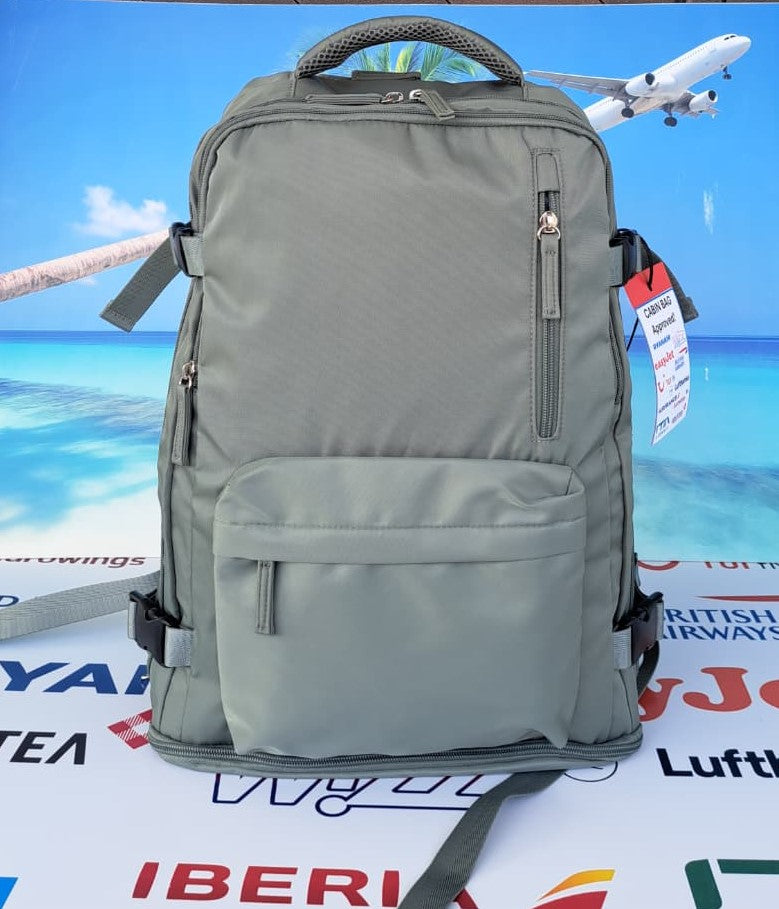 Zaino Ryanair Bagaglio a Mano gratuito 40x30x20 Verde