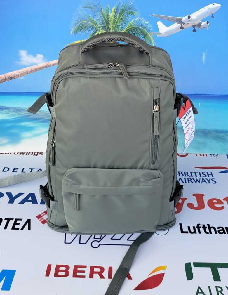 Zaino Ryanair Bagaglio a Mano gratuito 40x30x20 Verde