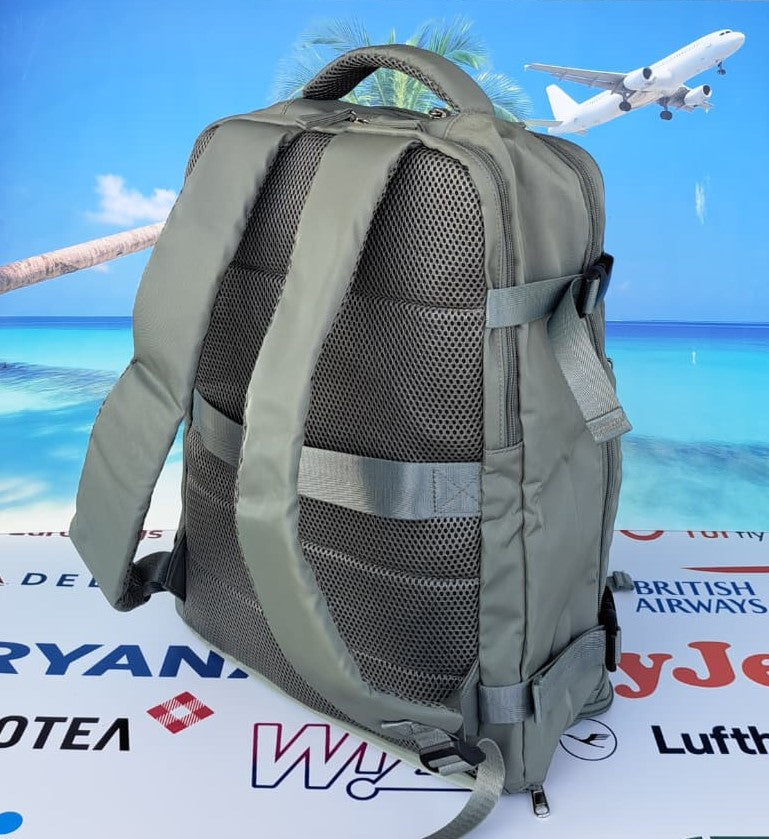 Zaino Ryanair Bagaglio a Mano gratuito 40x30x20 Verde