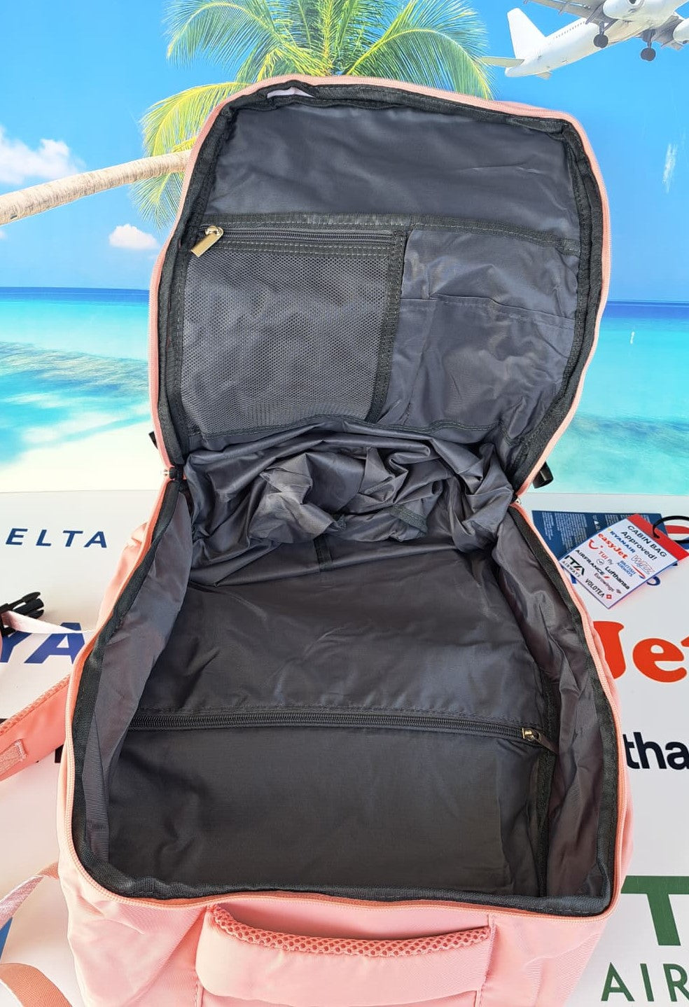 Zaino Ryanair Bagaglio a Mano gratuito 40x30x20 Rosa Barbie