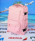 Zaino Ryanair Bagaglio a Mano gratuito 40x30x20 Rosa Barbie