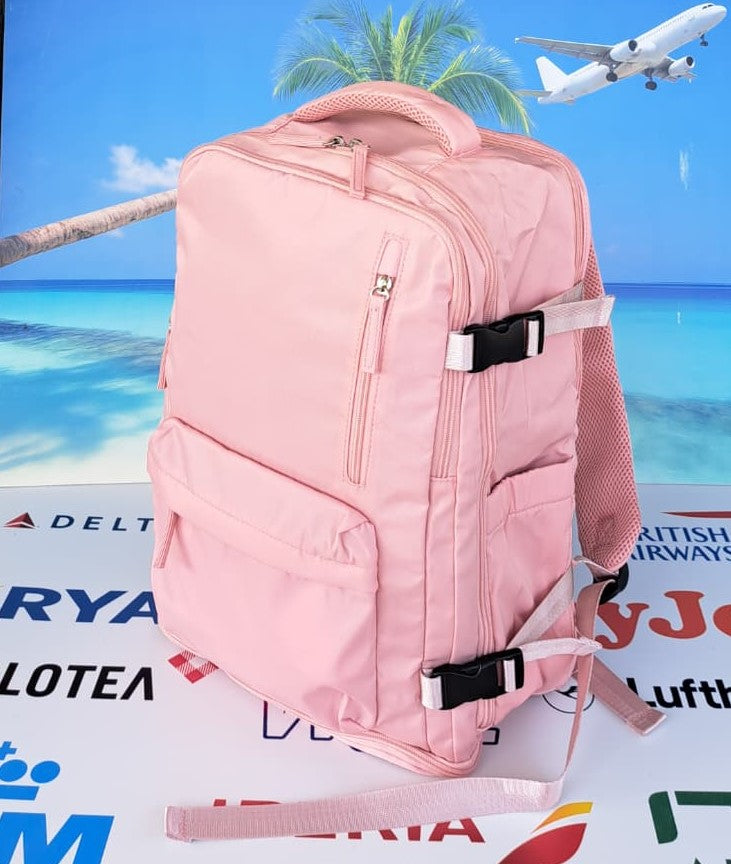 Zaino Ryanair Bagaglio a Mano gratuito 40x30x20 Rosa Barbie