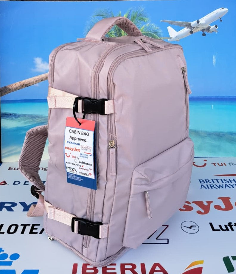 Zaino Ryanair Bagaglio a Mano gratuito 40x30x20 Lilla