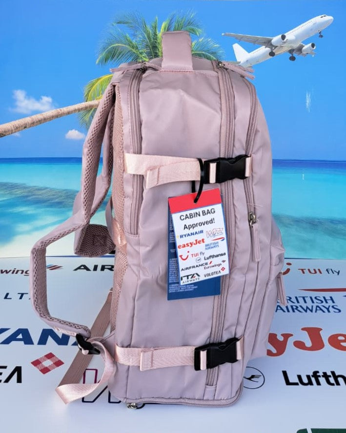 Zaino Ryanair Bagaglio a Mano gratuito 40x30x20 Lilla
