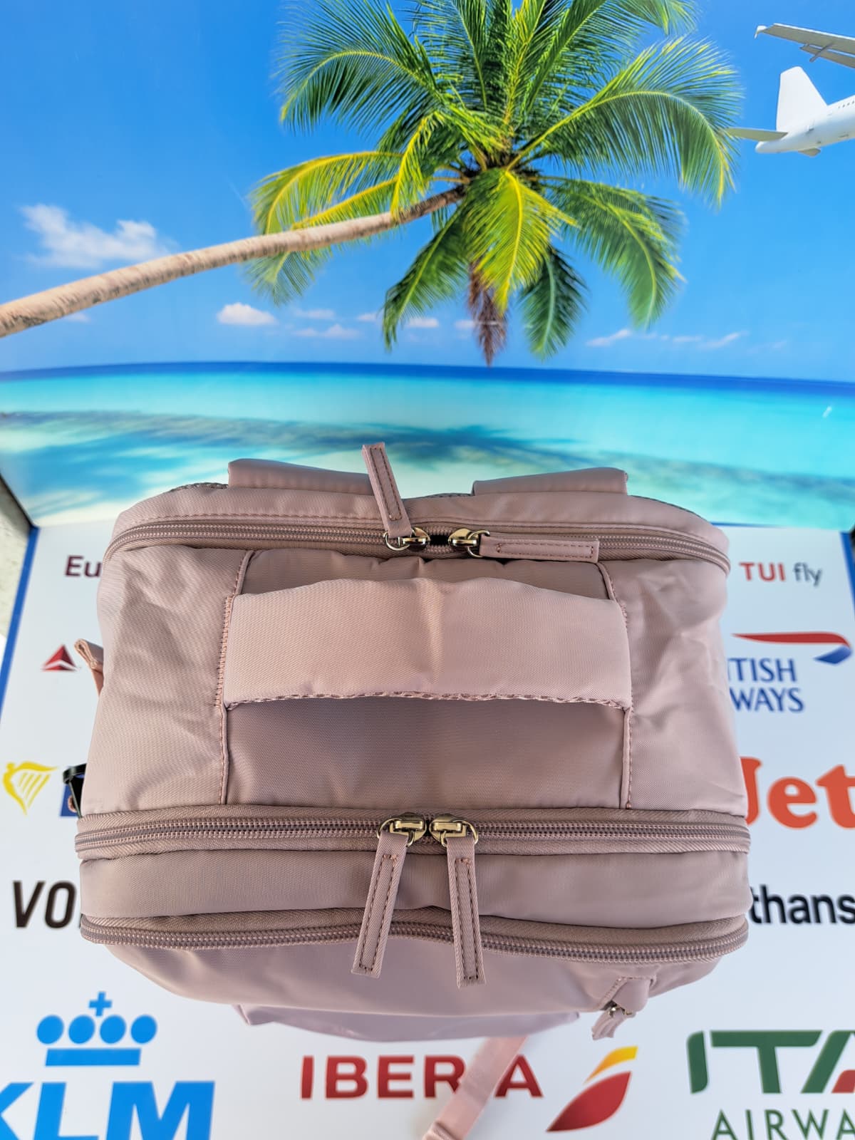 Zaino Ryanair Bagaglio a Mano gratuito 40x30x20 Lilla