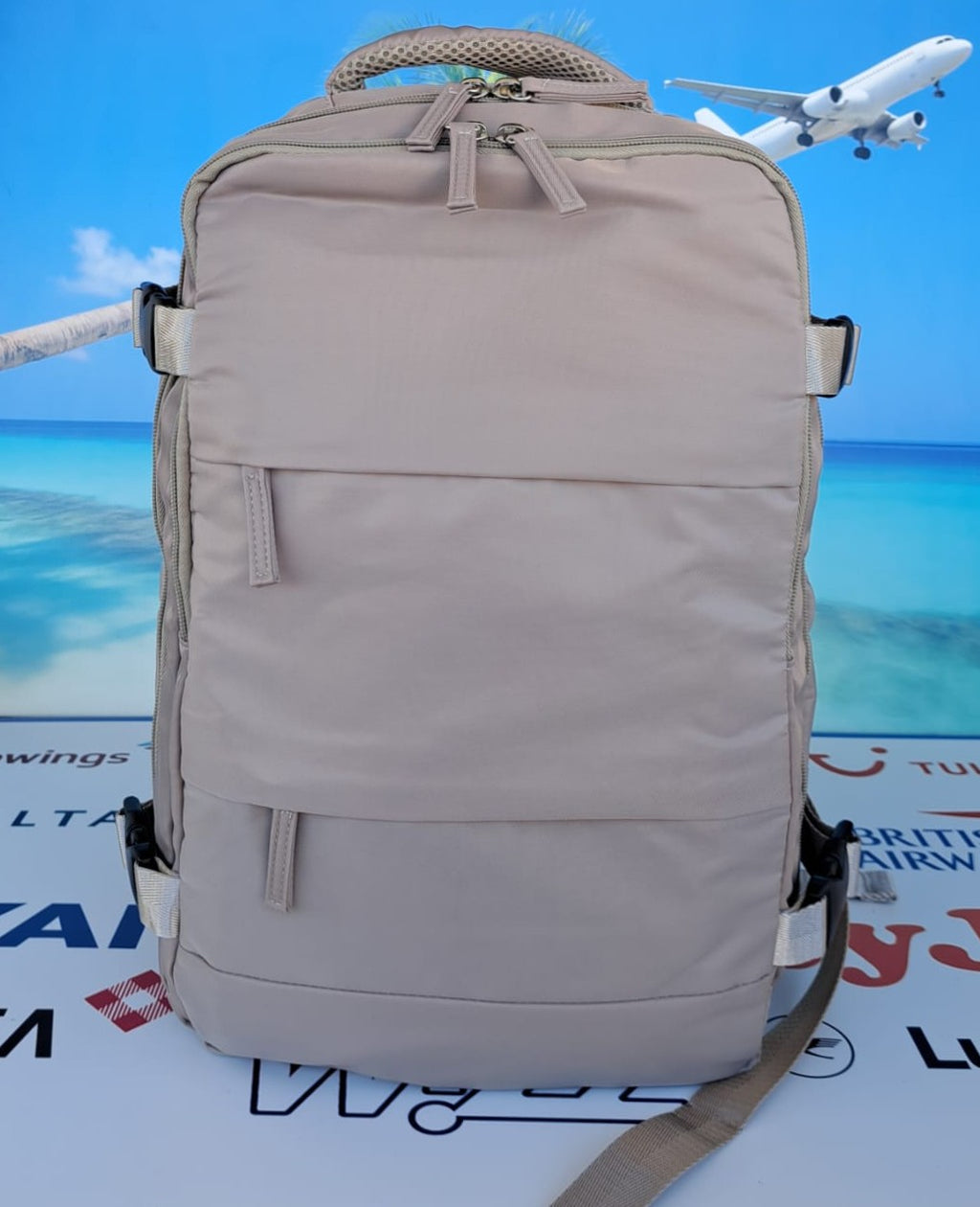 Zaino da Viaggio Bagaglio a Mano Ryanair 40 x 30 x 20 No Supplementi! No Extra Fees!