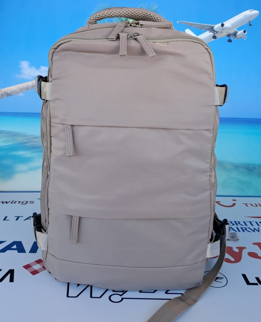 Zaino da Viaggio Bagaglio a Mano Ryanair 40 x 30 x 20 No Supplementi! No Extra Fees!