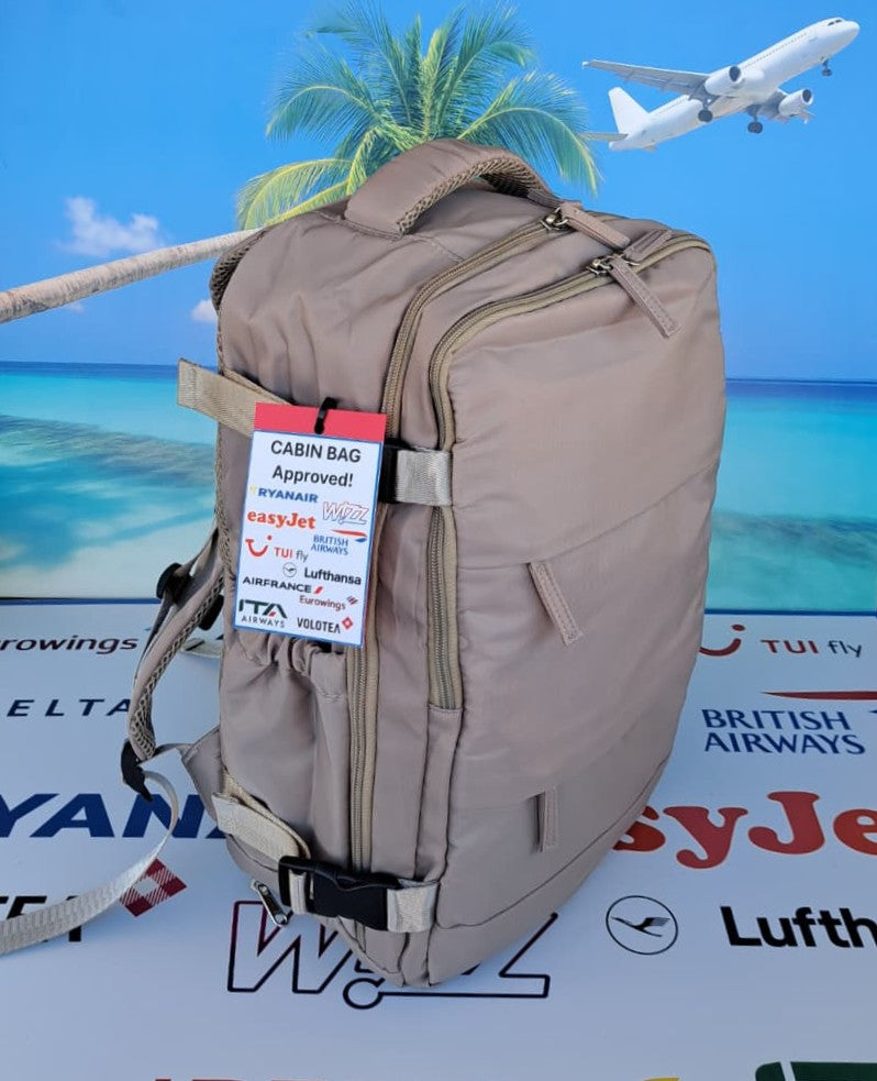 Zaino da Viaggio Bagaglio a Mano Ryanair 40 x 30 x 20 No Supplementi! No Extra Fees!