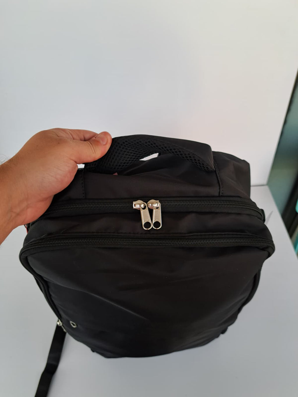 Zaino da Viaggio Bagaglio a Mano Ryanair Easyjet WizzAir 40x30x20 no supplementi! Nero