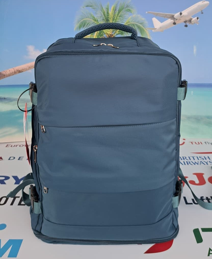 Zaino da Viaggio Bagaglio a Mano Ryanair 40 x 30 x 20 No Supplementi! No Extra Fees!