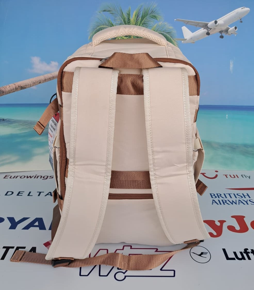 Zaino da Viaggio Bagaglio a Mano Ryanair 40 x 30 x 20 No Supplementi! No Extra Fees!