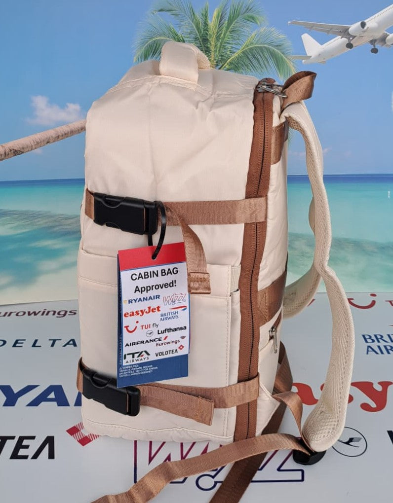 Zaino da Viaggio Bagaglio a Mano Ryanair 40 x 30 x 20 No Supplementi! No Extra Fees!