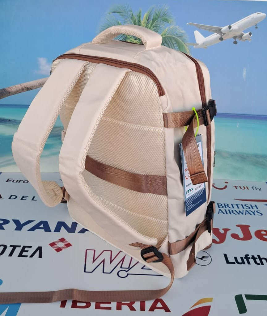 Zaino da Viaggio Bagaglio a Mano Ryanair 40 x 30 x 20 No Supplementi! No Extra Fees!