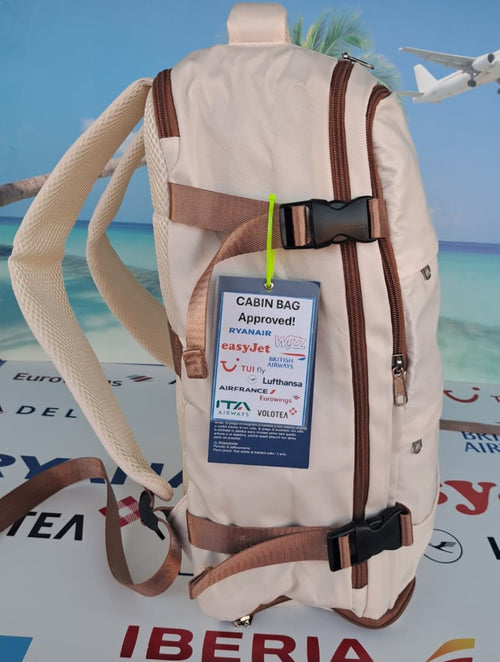 Zaino da Viaggio Bagaglio a Mano Ryanair 40 x 30 x 20 No Supplementi! No Extra Fees!