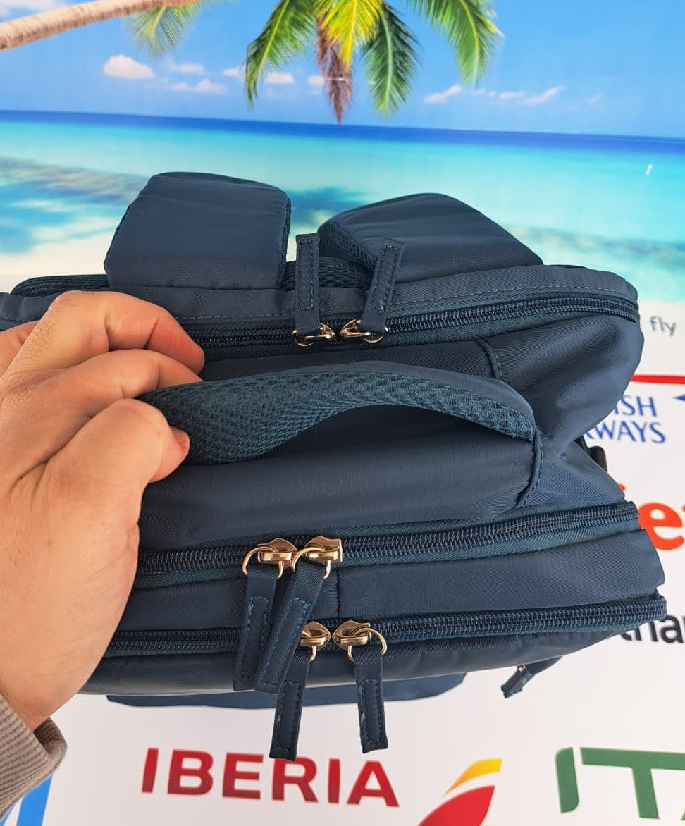 Zaino da Viaggio Bagaglio a Mano Ryanair 40 x 30 x 20 No Supplementi! No Extra Fees!