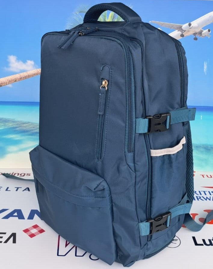 Zaino da Viaggio Bagaglio a Mano Ryanair 40 x 30 x 20 No Supplementi! No Extra Fees!