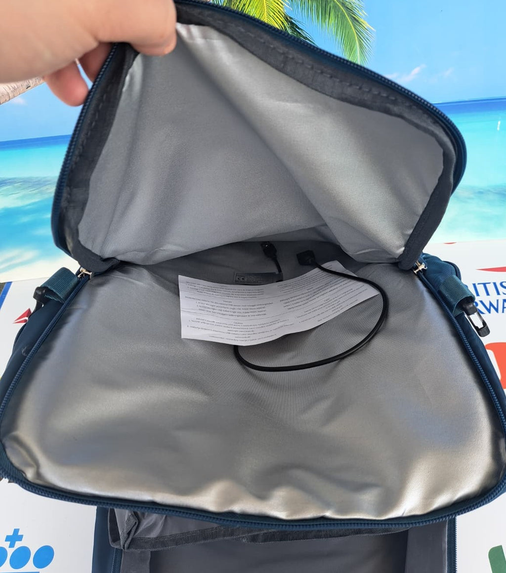 Zaino da Viaggio Bagaglio a Mano Ryanair 40 x 30 x 20 No Supplementi! No Extra Fees!