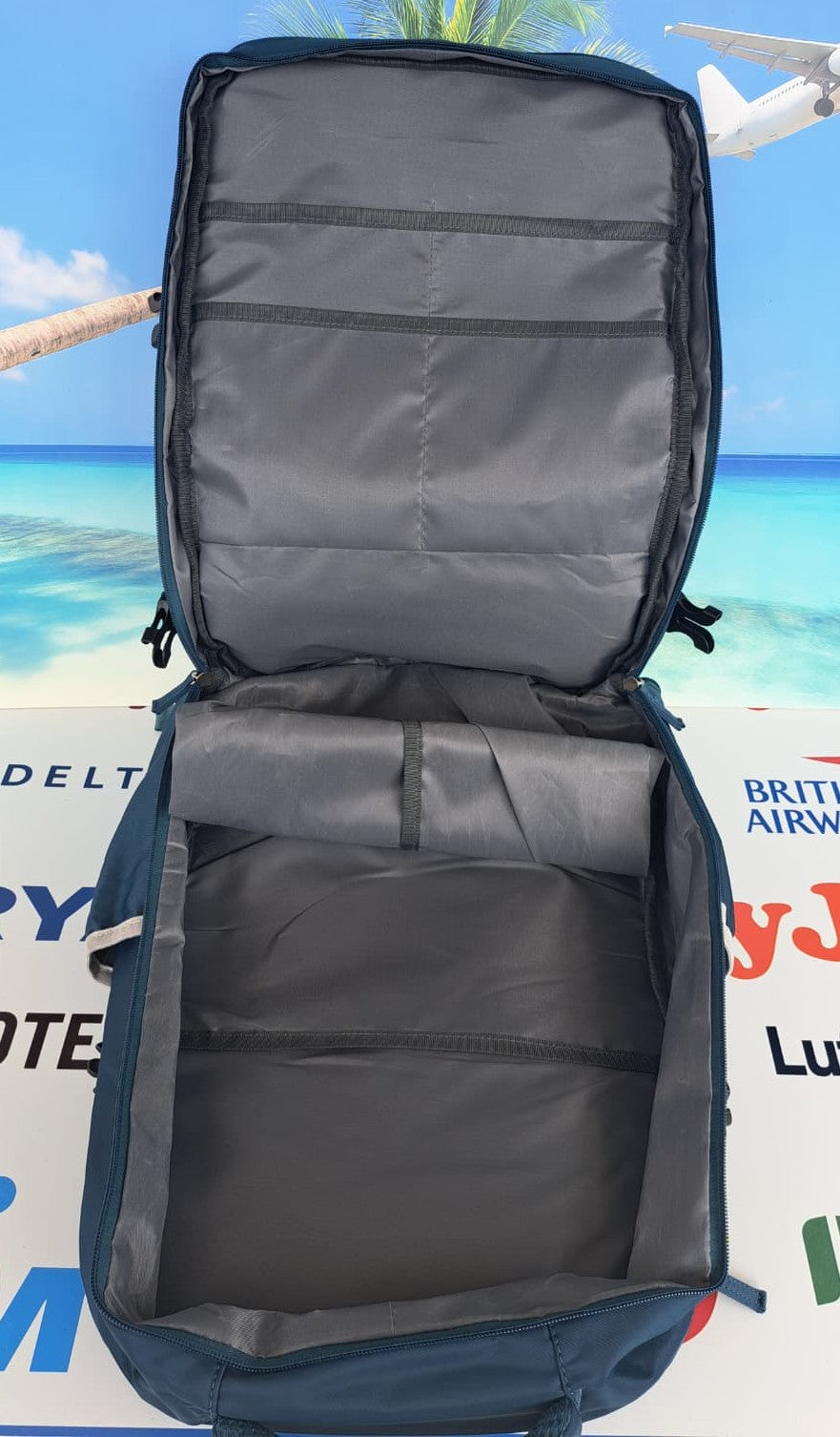 Zaino da Viaggio Bagaglio a Mano Ryanair 40 x 30 x 20 No Supplementi! No Extra Fees!