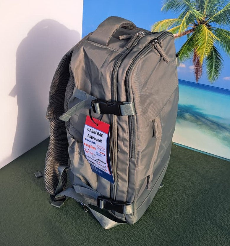 Zaino da Viaggio Bagaglio a Mano Ryanair 40 x 30 x 20 No Supplementi! No Extra Fees!