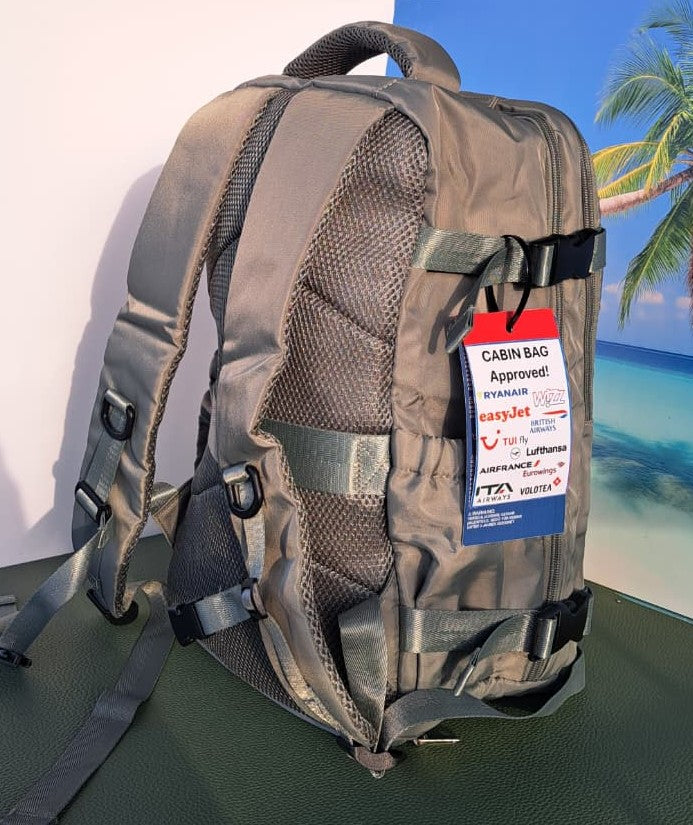 Zaino da Viaggio Bagaglio a Mano Ryanair 40 x 30 x 20 No Supplementi! No Extra Fees!