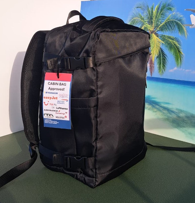 Zaino da Viaggio Bagaglio a Mano Ryanair 40 x 30 x 20 No Supplementi! No Extra Fees!