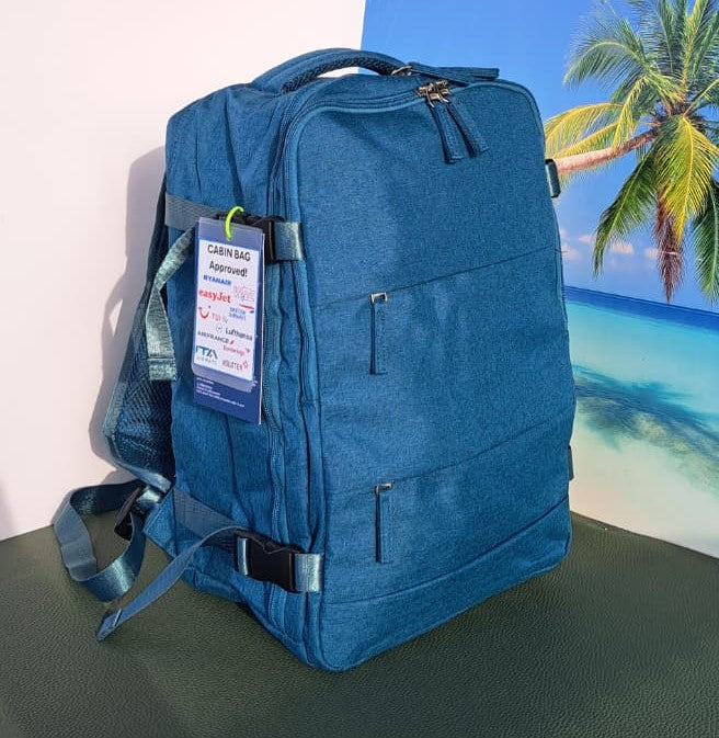 Zaino da Viaggio Bagaglio a Mano Ryanair 40 x 30 x 20 No Supplementi! No Extra Fees!