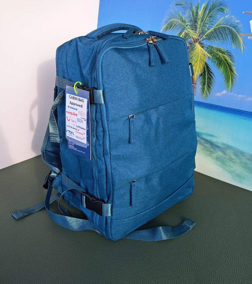Zaino da Viaggio Bagaglio a Mano Ryanair 40 x 30 x 20 No Supplementi! No Extra Fees!