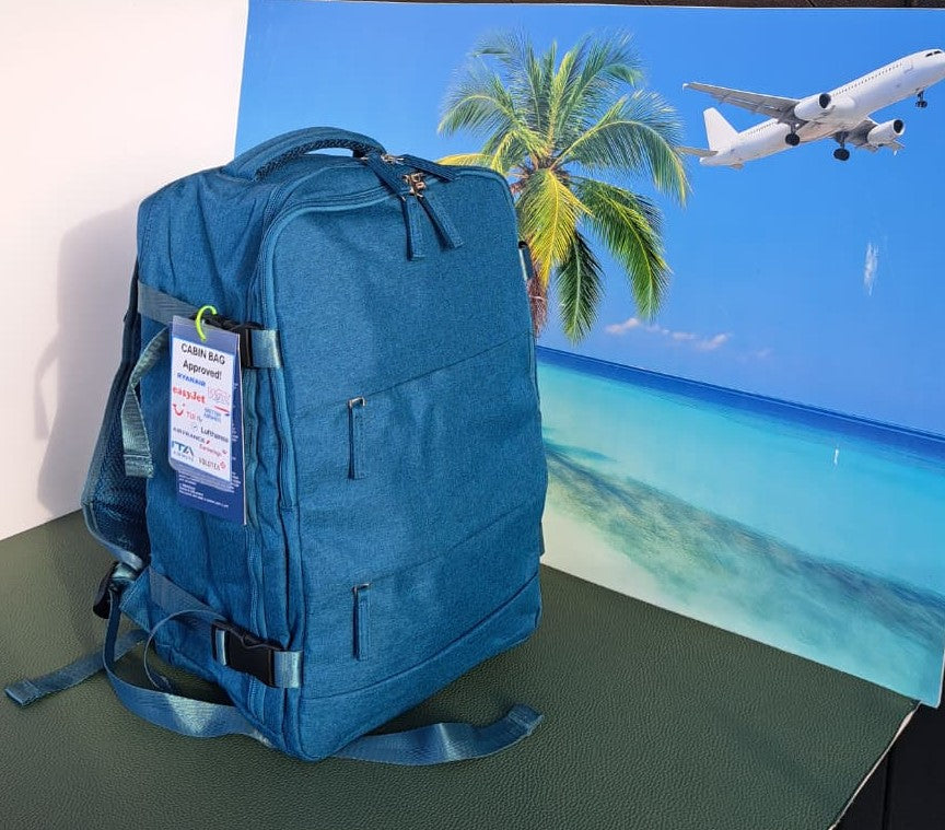 Zaino da Viaggio Bagaglio a Mano Ryanair 40 x 30 x 20 No Supplementi! No Extra Fees!