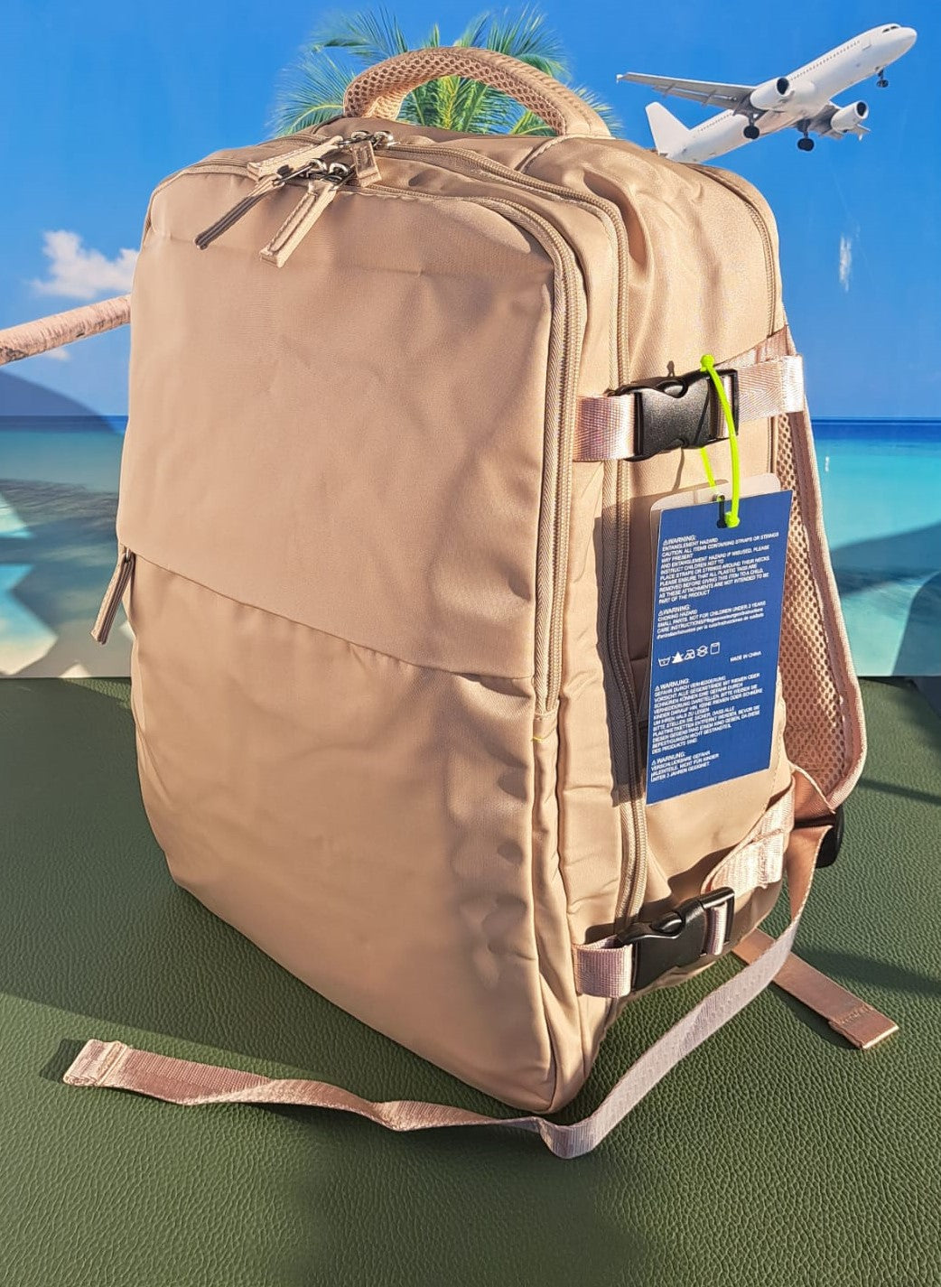 Zaino da Viaggio Bagaglio a Mano Easyjet 45x36x20 no supplementi!