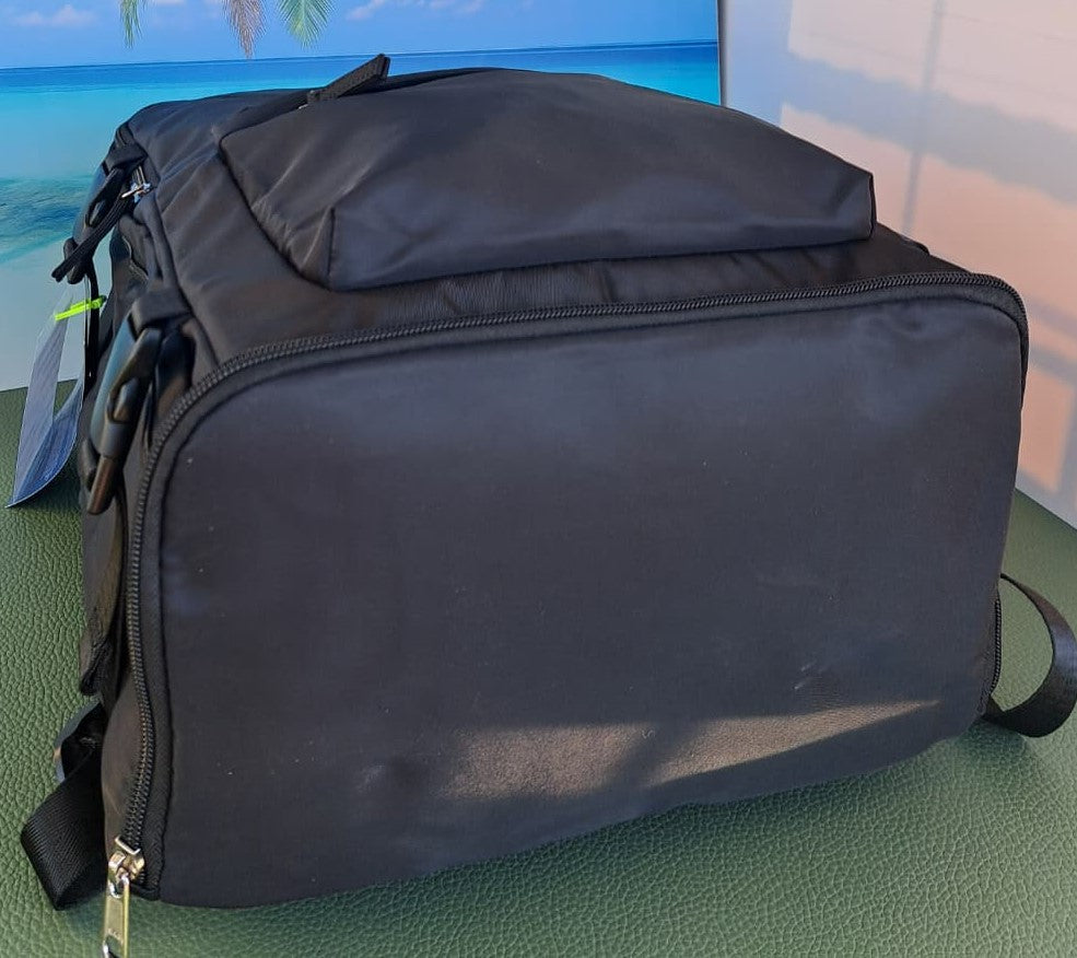 Zaino da Viaggio Bagaglio a Mano Ryanair 40 x 30 x 20 No Supplementi! No Extra Fees! NERO