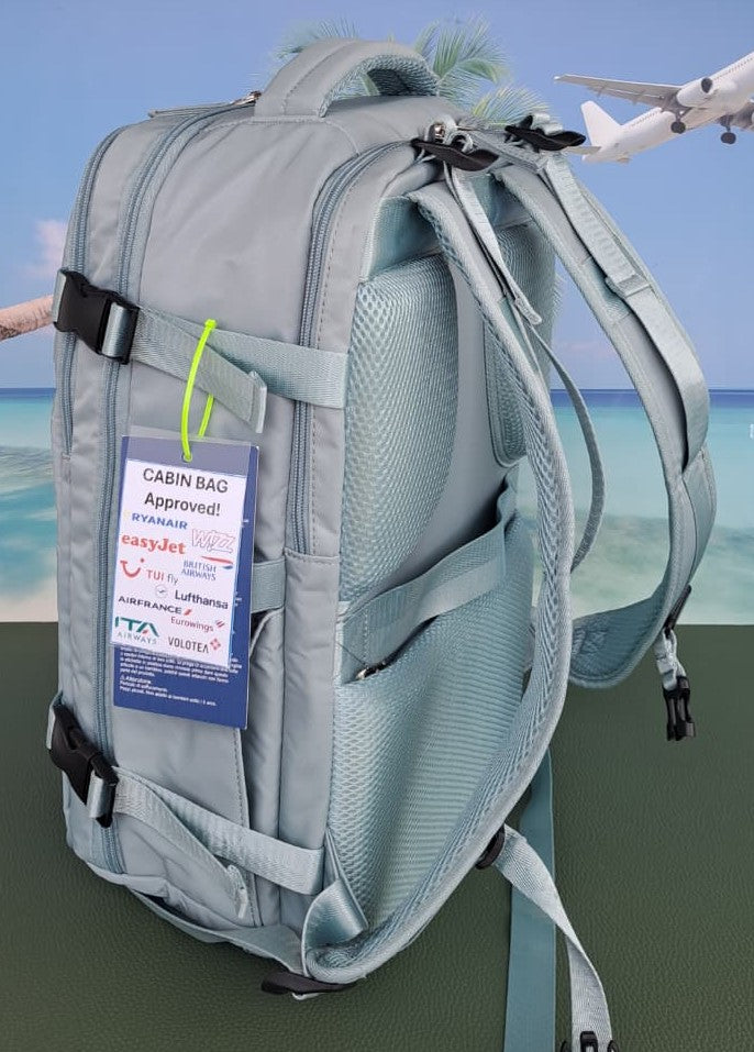 Zaino Ryanair AZZURRO 40X30X20 No Supplementi
