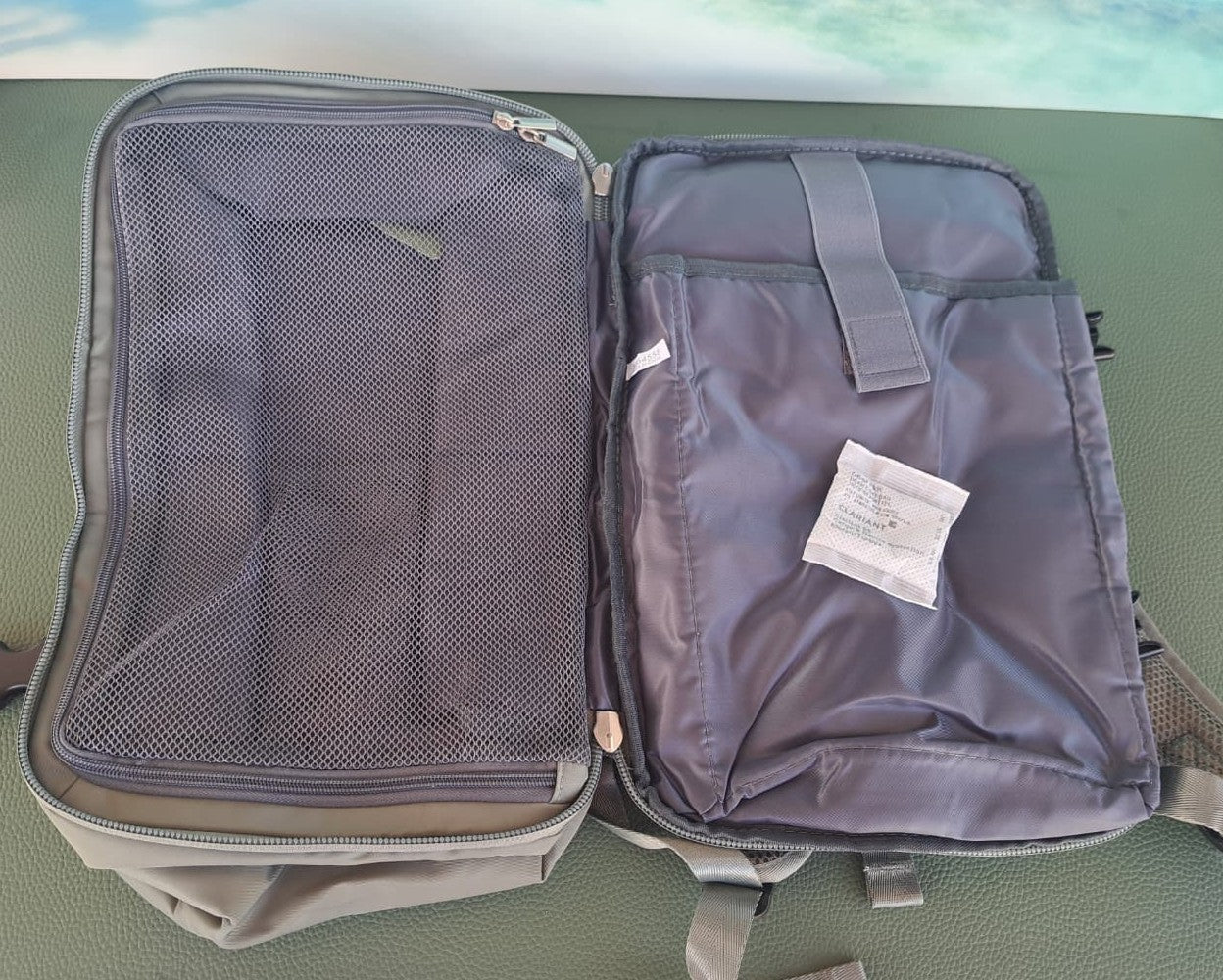 Zaino da Viaggio Bagaglio a Mano Ryanair VERDE cm 40 x 30 x 20 No Supplementi! No Extra Fees!