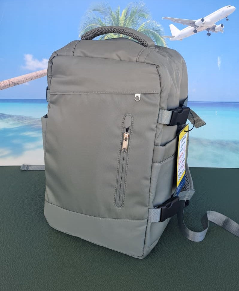 Zaino da Viaggio Bagaglio a Mano Ryanair VERDE cm 40 x 30 x 20 No Supplementi! No Extra Fees!