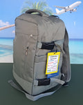 Zaino da Viaggio Bagaglio a Mano Ryanair VERDE cm 40 x 30 x 20 No Supplementi! No Extra Fees!