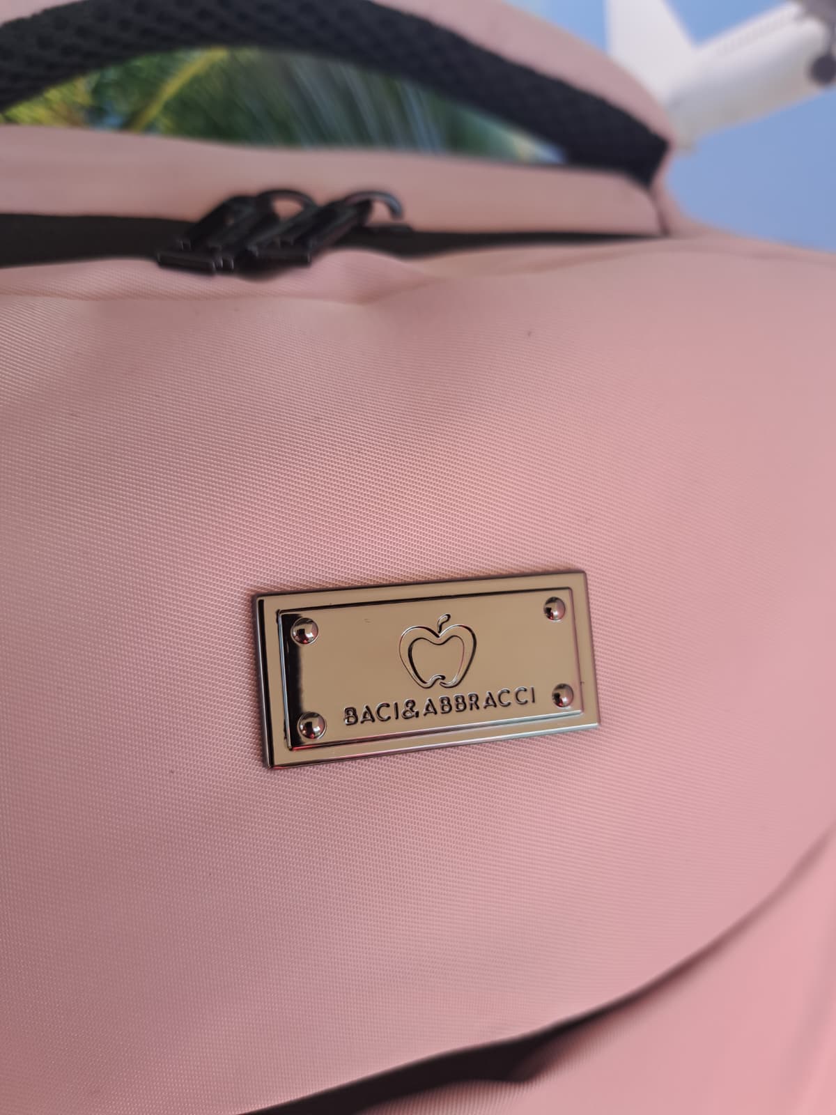 Zaino Baci & Abbracci misure Ryanair 40x30x20 24 Litri ROSA