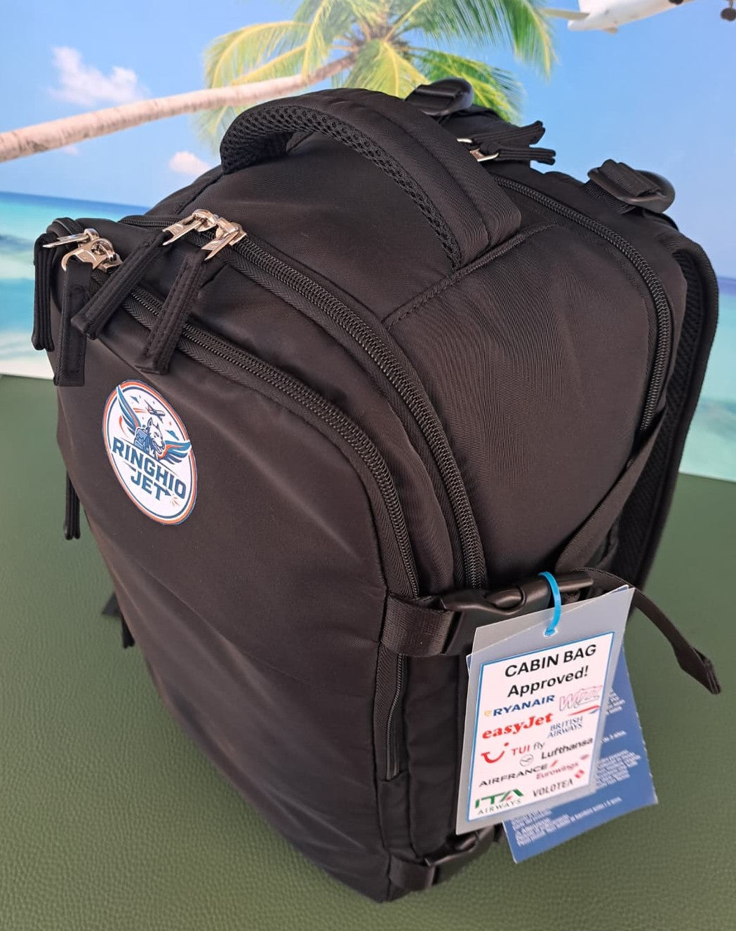 Zaino Ryanair PERSONALIZZABILE CON TUO LOGO AZIENDALE 40x30x20 Bagaglio a Mano Gadget Aziendale PROMO!