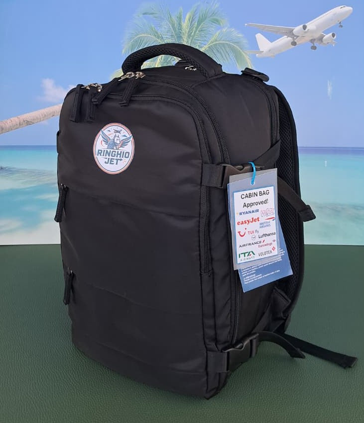 Zaino Ryanair PERSONALIZZABILE CON TUO LOGO AZIENDALE 40x30x20 Bagaglio a Mano Gadget Aziendale PROMO!