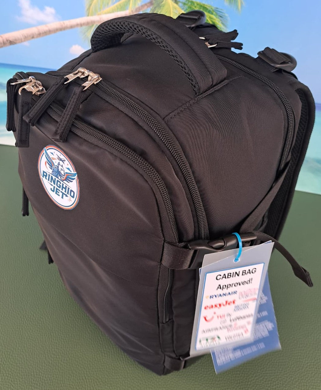 Zaino Ryanair PERSONALIZZABILE CON TUO LOGO AZIENDALE 40x30x20 Bagaglio a Mano Gadget Aziendale PROMO!