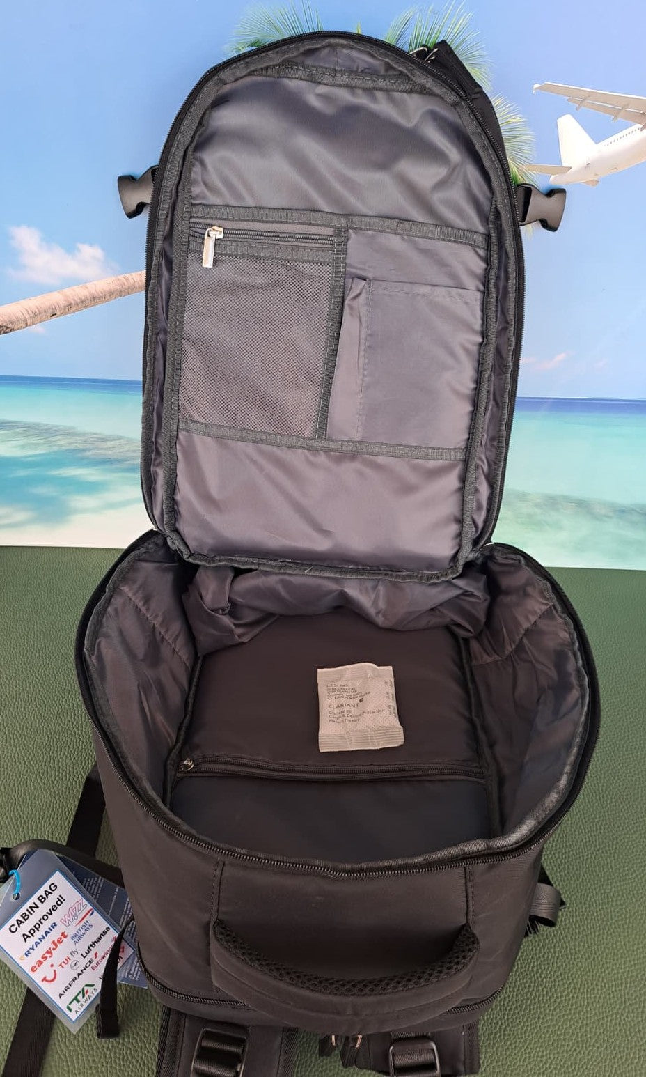 Zaino Ryanair PERSONALIZZABILE CON TUO LOGO AZIENDALE 40x30x20 Bagaglio a Mano Gadget Aziendale PROMO!